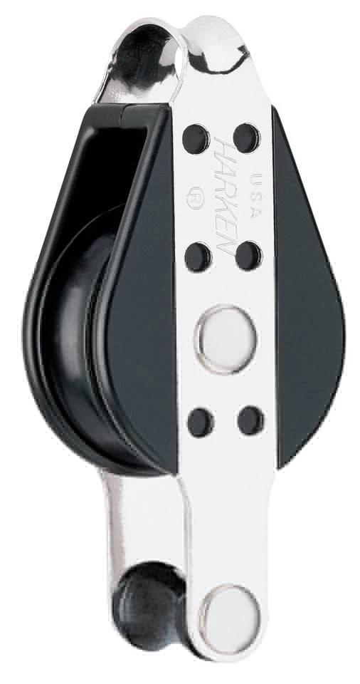 Harken Block 38mm Big Bullet Single With Becket 3 Harken Block 38mm Big Bullet Single With Becket