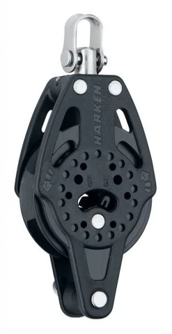 Harken Block 57mm Carbo Ratch Single With Becket