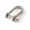 Hobie Shackle With Safety Key Pin 1/4'' 2 Hobie Shackle With Safety Key Pin 1/4'' -Aqua Adventures hobie shackle with safety key pin 1 4