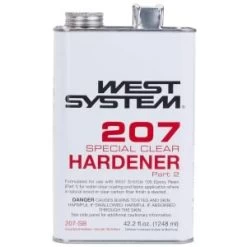 West Systems 207 Special Clear Hardener -Aqua Adventures west systems 207 special clear hardener 1