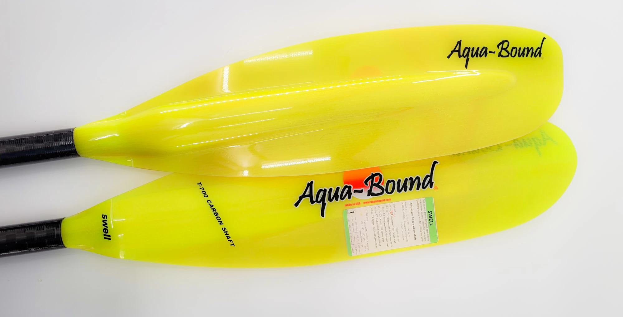 Aquabound (Closeout) Swell Carbon Paddle Green 240 4 Aquabound (Closeout) Swell Carbon Paddle Green 240 - Image 2