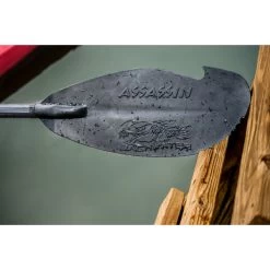 Backwater Assassin Carbon Fiber Hybrid Paddle -Aqua Adventures backwater assassin carbon fiber hybrid paddle 6