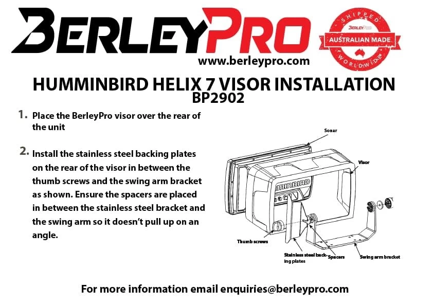 BerleyPro Helix Visor 8 BerleyPro Helix Visor - Image 6