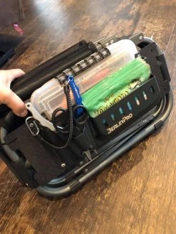 BerleyPro Prison Pocket A (Right) With Larry Chair Adapter -Aqua Adventures berleypro prison pocket a right with larry chair a 2