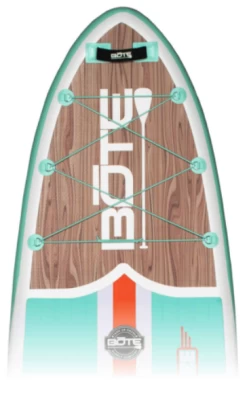 BOTE (Prior Year Model) SUP Inflatable Breeze Aero Classic Teak 10'8" -Aqua Adventures bote prior year model sup inflatable breeze aero c 1