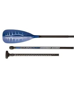 Chinook Blue Hybrid SUP Paddle -Aqua Adventures chinook blue hybrid sup paddle 3