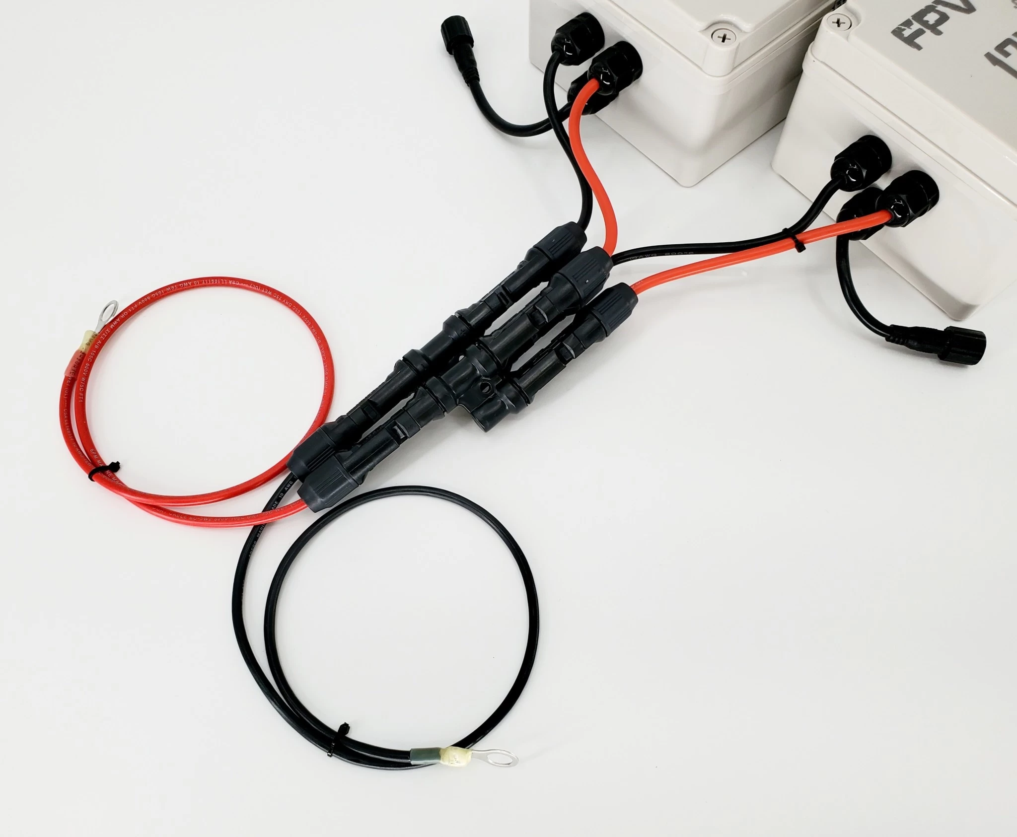 FPV-Power 100Ah V3 Waterproof Lithium Batteries Wired In Parallel With 2 - 10A Chargers (2 - 50Ah Batteries) 4 FPV-Power 100Ah V3 Waterproof Lithium Batteries Wired In Parallel With 2 - 10A Chargers (2 - 50Ah Batteries) - Image 2