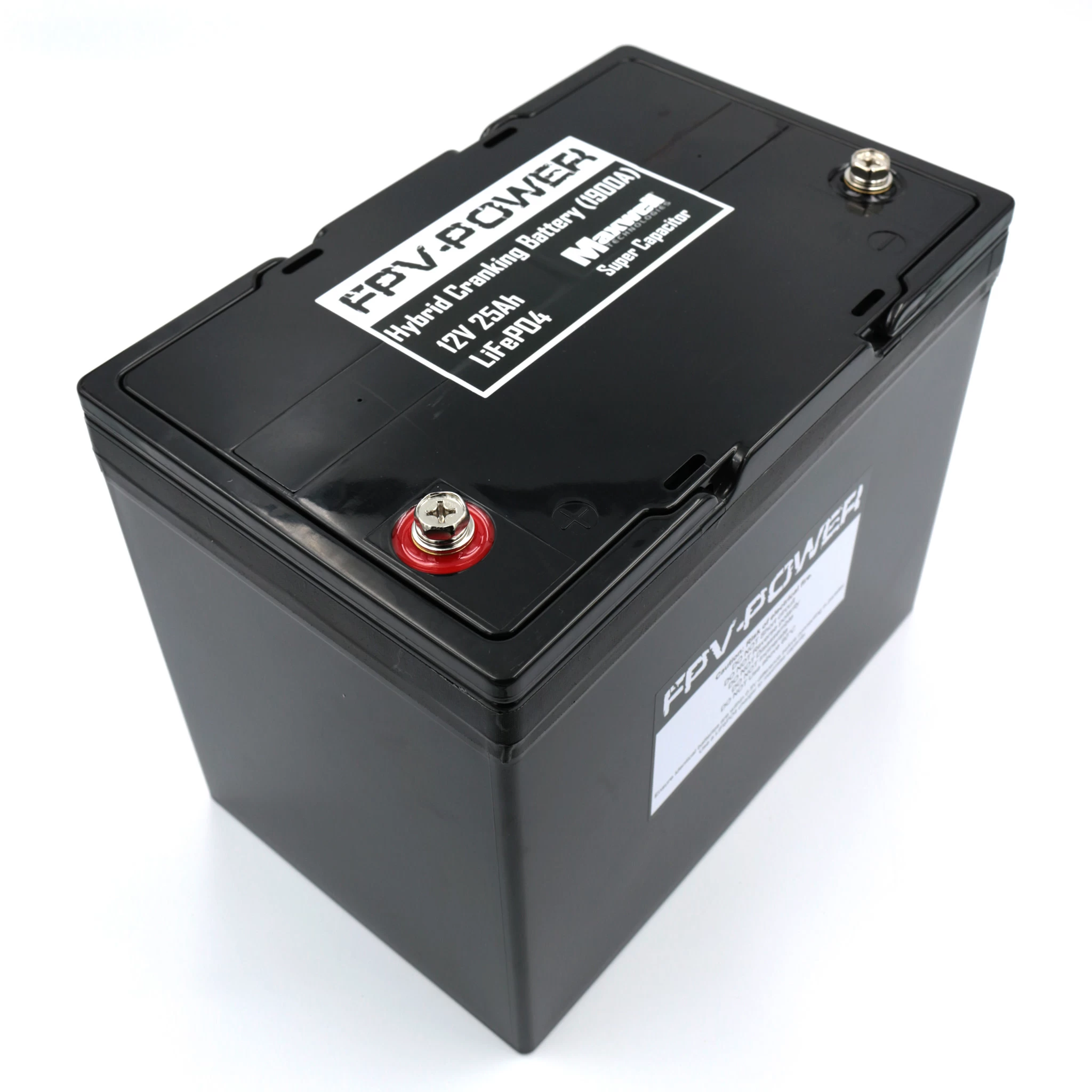 FPV-Power 12V 25Ah LIFEPO4 Hybrid Cranking Battery 3 FPV-Power 12V 25Ah LIFEPO4 Hybrid Cranking Battery