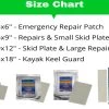 Gator Guards Gator Patch Kayak Keel Protector & Repair -Aqua Adventures gator guards gator patch kayak keel protector repa