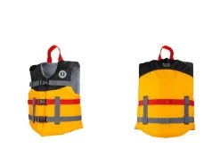 Mustang Survival Youth Livery Foam Vest Mango/Black
