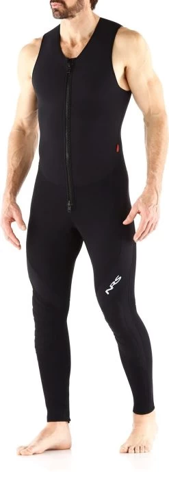 NRS Watersports Men's 3.0 Farmer John Wetsuit -Aqua Adventures nrs watersports mens 30 farmer john wetsuit 2