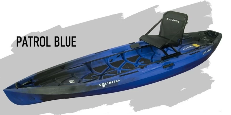 NuCanoe Unlimited 12.5 With 360 Fusion Seat - 2023 Model
