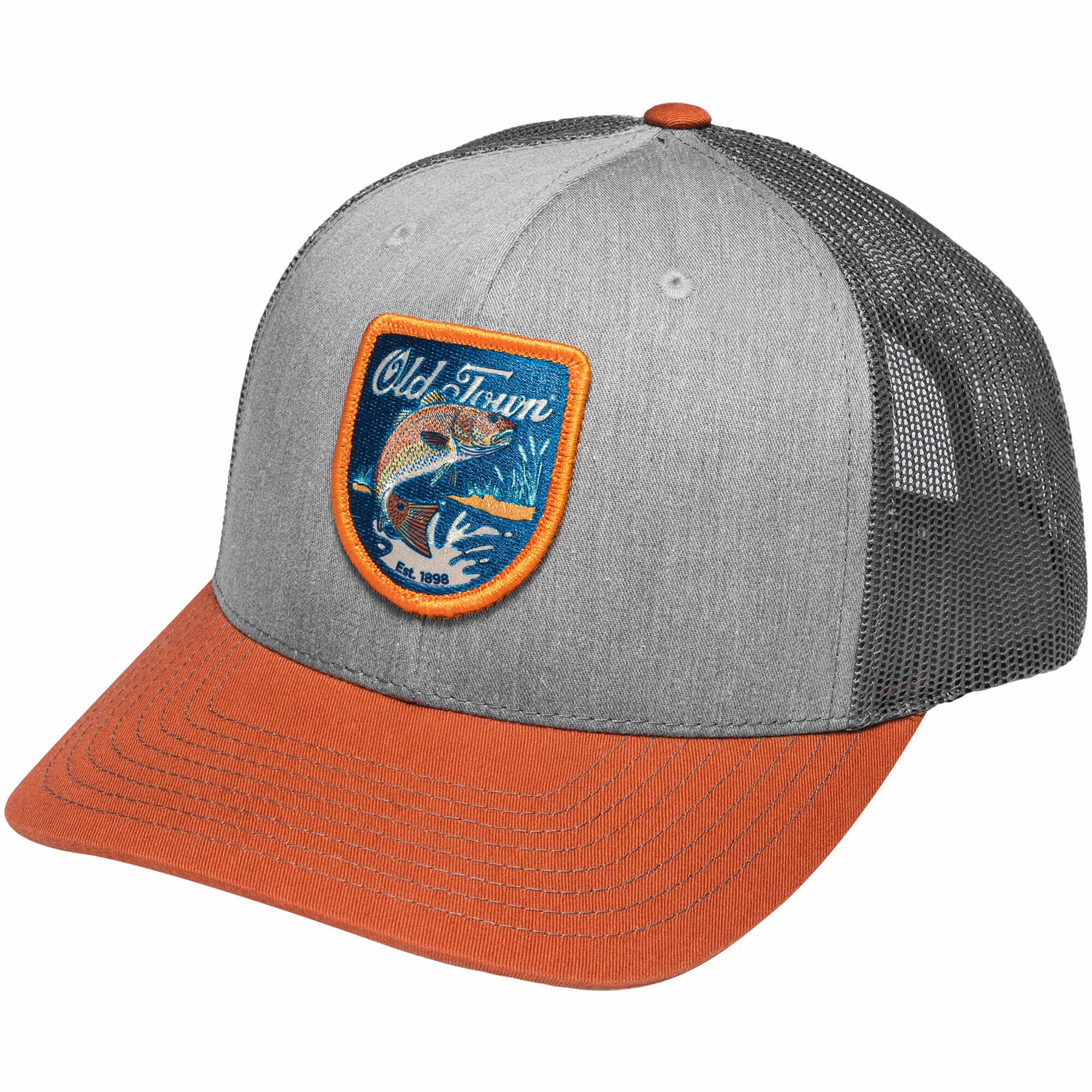 Old Town Fish Emblem Hat 4 Old Town Fish Emblem Hat - Image 2