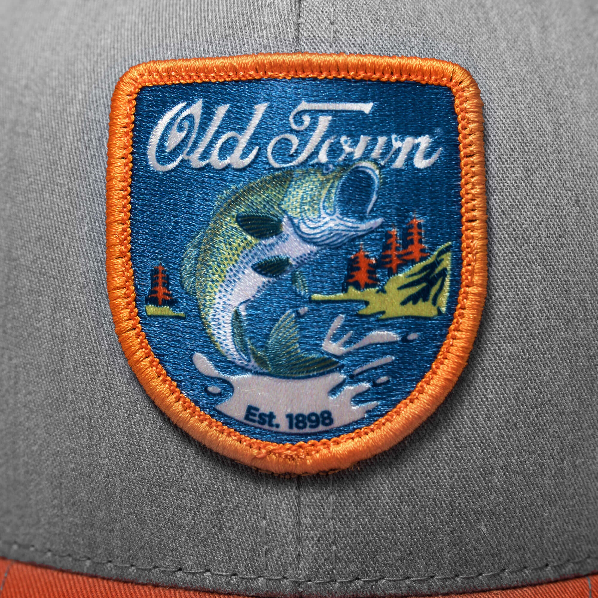 Old Town Fish Emblem Hat 7 Old Town Fish Emblem Hat - Image 5
