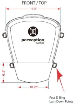 Perception Splash Tankwell Cooler -Aqua Adventures perception splash tankwell cooler 1