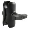 RAM Mounts Composite Short Double Socket Arm For C Size 1.5" Balls -Aqua Adventures ram mounts composite short double socket arm for c