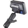 RAM Mounts Lowrance Elite-5 & Elite-7 Ti Double Ball Mount F 1.5" No Base -Aqua Adventures ram mounts lowrance elite 5 elite 7 ti double ball