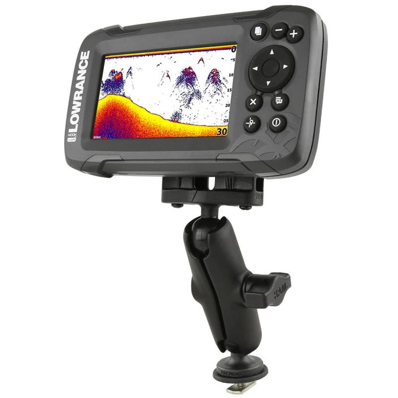 RAM Mounts Lowrance Hook2 Series 4X & 5 1" Track Ball 6 RAM Mounts Lowrance Hook2 Series 4X & 5 1" Track Ball - Image 4