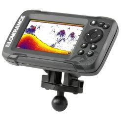 RAM Mounts Lowrance Hook2 Series B Size 1"Ball -Aqua Adventures ram mounts lowrance hook2 series b size 1ball 3