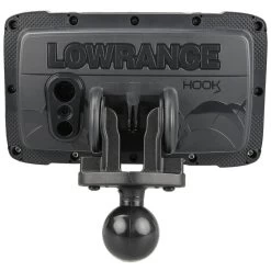 RAM Mounts Lowrance Hook2 Series Ram C Size 1.5" Ball -Aqua Adventures ram mounts lowrance hook2 series ram c size 15 bal 3