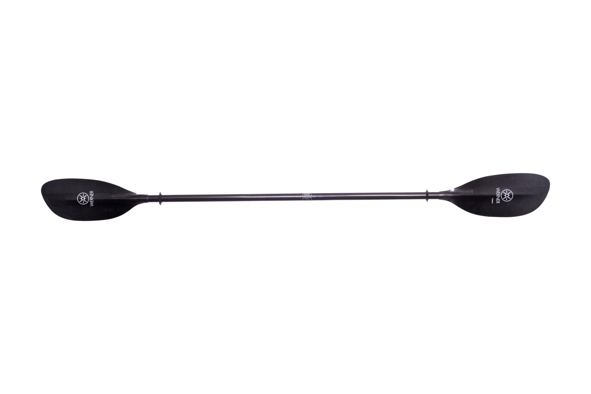 Werner Paddles (Closeout) Cyprus Carbon 2-Piece Straight Small Shaft 215 Carbon Weave 4 Werner Paddles (Closeout) Cyprus Carbon 2-Piece Straight Small Shaft 215 Carbon Weave - Image 2