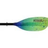 Werner Paddles Shuna Hooked 2-Piece Leverloc Standard Shaft 260-280 Catch Lime Drift -Aqua Adventures werner paddles shuna hooked 2 piece leverloc stand