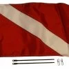 Yak-Attack 12" X 18" Diver Down Flag Kit