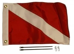 Yak-Attack 12" X 18" Diver Down Flag Kit