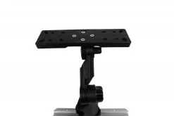 Yak-Attack Rectangular Fish Finder Mount With Track Mounted LockNLoad Mounting System -Aqua Adventures yak attack rectangular fish finder mount with trac 3