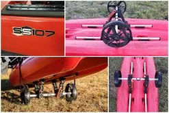 Yak-Attack TowNStow BarCart Kayak Cart -Aqua Adventures yak attack townstow barcart kayak cart 4