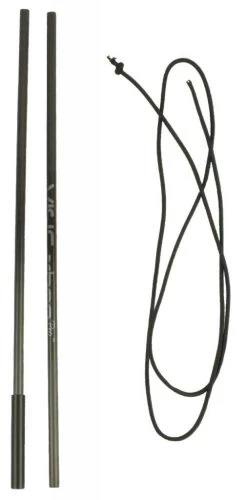 Yak-Attack VISICarbon Pro Mast Repair Kit Includes Both Carbon Tubes And Replacement Shock Cord