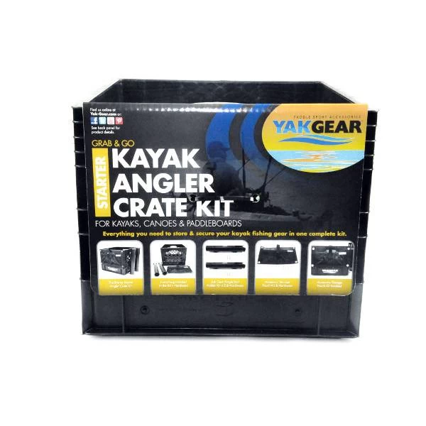 YakGear Anglers Crate Kit Starter 3 YakGear Anglers Crate Kit Starter