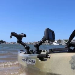 YakGear Fish Finder Mount R-Lock Hook 2 -Aqua Adventures yakgear fish finder mount r lock hook 2 2