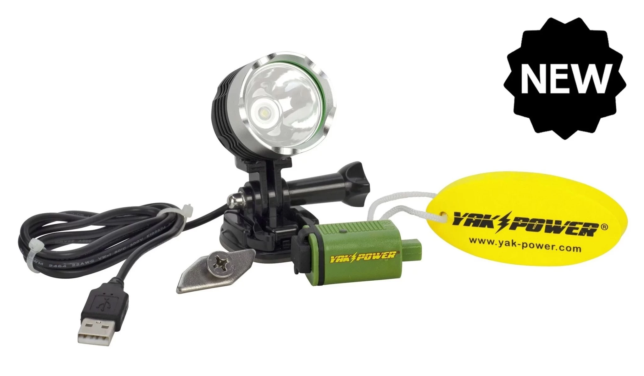 YakPower USB Spot And Safety Light 3 YakPower USB Spot And Safety Light